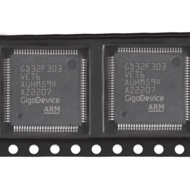 10Pcs New Original Gd32F303Vet6 Lqfp-100 Arm Cortex-M4 32-Bit Microcontroller-Mcu Chip