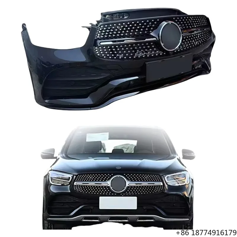 

For GLC253 Front Bumper Assembly for GLC 260/300/320/350 Models Original Factory Front Nozzle Set