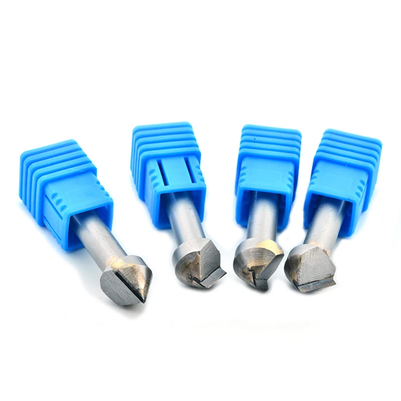 الخامس شارب الرخام PCD النقش قاطعة المطحنة الشق Endmill الجرانيت CNC الماس MDF النجارة راوتر بت