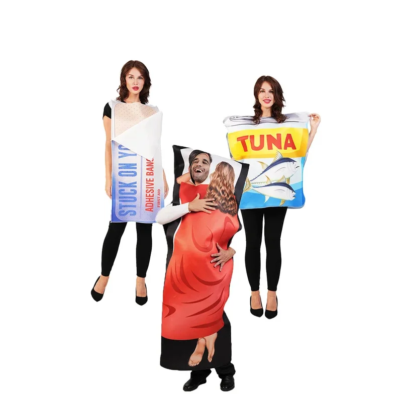 

Adult Unisex Funny Tuna Cosplay Performance Costumes, Halloween Carnival Funny Makeup Ball Role-playing Party Costumes
