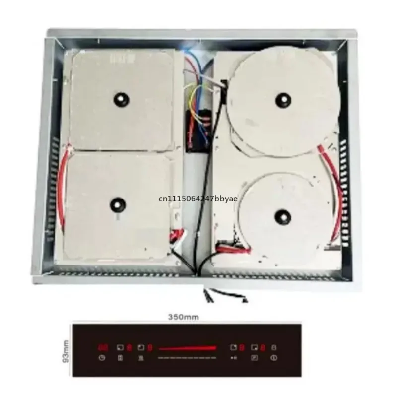 For Hidden Built-in Induction Cooktop Invisible Under Counter Magnetic Hob Granite Ceramic Stove Commercial Cooker
