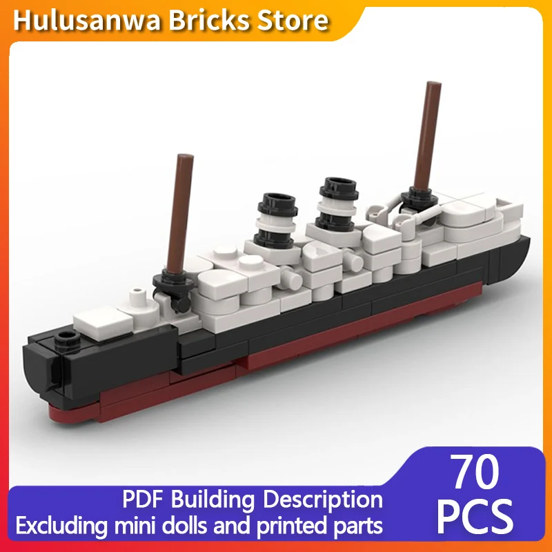 

SS Duca d'Aosta Ocean Liner Модель MOC Строительные кирпичи Военное оборудование Модульная технология Подарки Праздничная сборка Детские игрушки Костюм