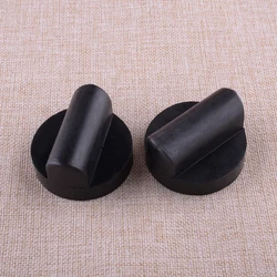 2szt Jack Holder Pad Platform Adapter Rubber Support Block Black Fit for Audi R8 RS TT A6 A7 4G New High Quality