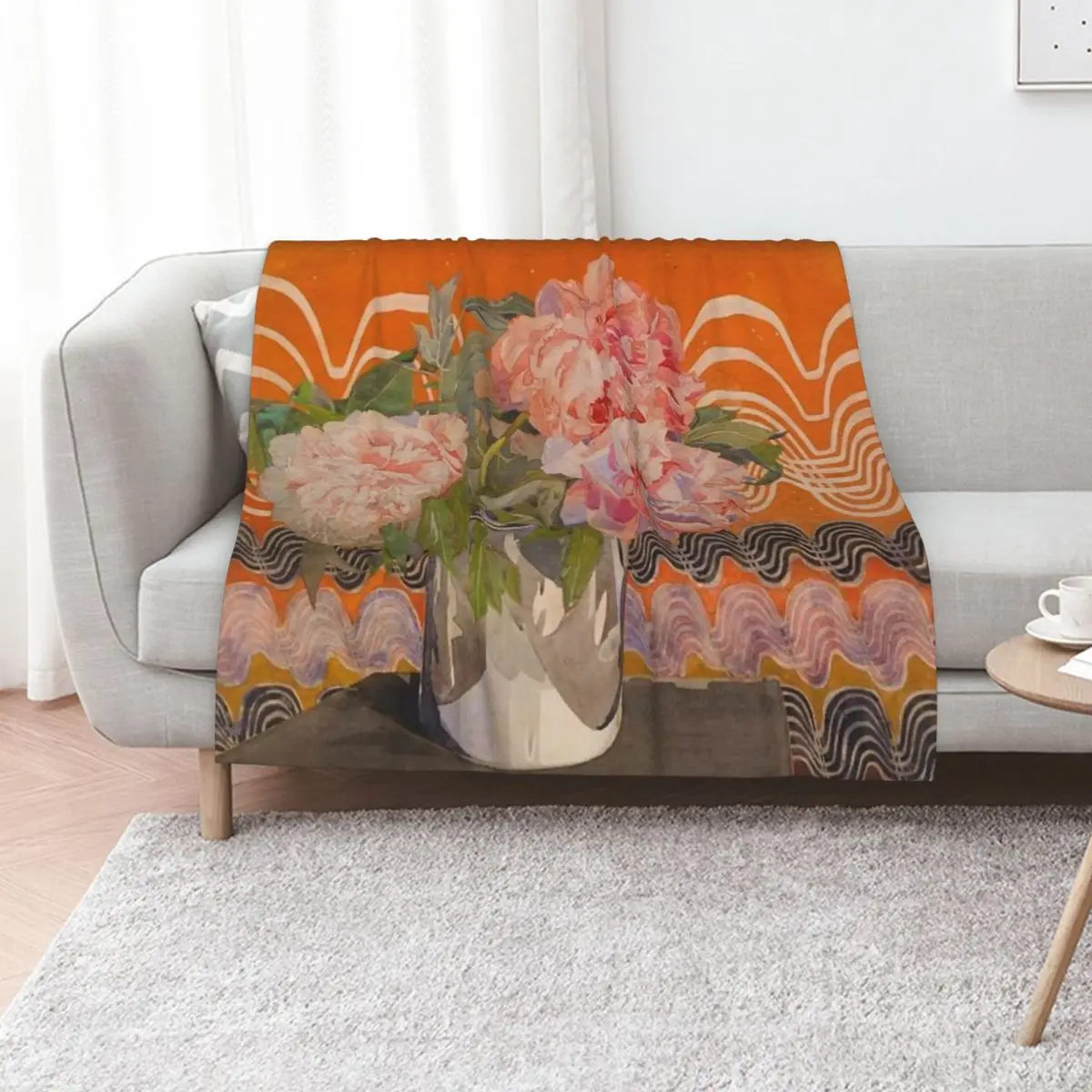 charles Rennie Mackintosh - flowers design Throw Blanket Baby Bed Fashionable Hairys for babies Blankets