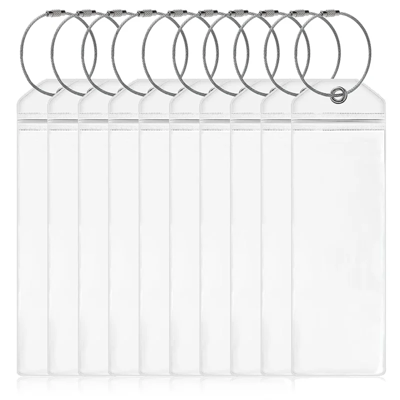 A59E-荷物タグ、スーツケースタグ10個パック、クルーズ荷物タグホルダー、クルーズ荷物タグ、荷物ラベル、クルーズ荷物タグデュール