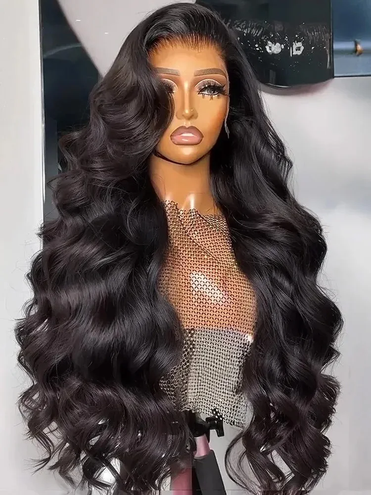 40 inch Body Wave Menselijk haar Pruiken 13x6 Hd Kant Frontale Pruik Braziliaanse Pre Geplukt Kant Voor Vrouwen 13x4 Kanten Voorpruiken 250 Dichtheid - afbeelding 2