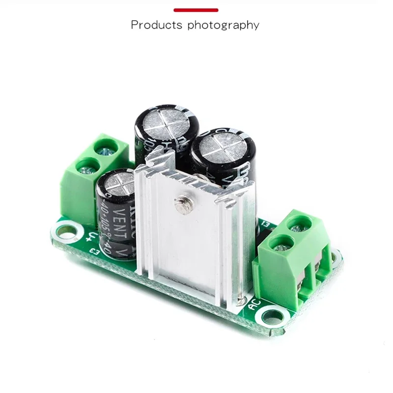 

Mini AC-DC Single Regulated Power Supply Module Rectifier Filter Board DC 5V 6V 9V 12V 15V 18V 24V