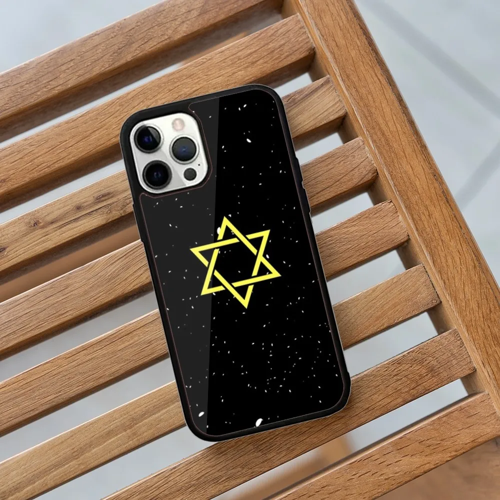 David Jewish Star Symbol Phone Case For iPhone 16,15,14,13,12,11,Plus,Pro,Max,Mini Magsafe Magnetic Wireless Charging