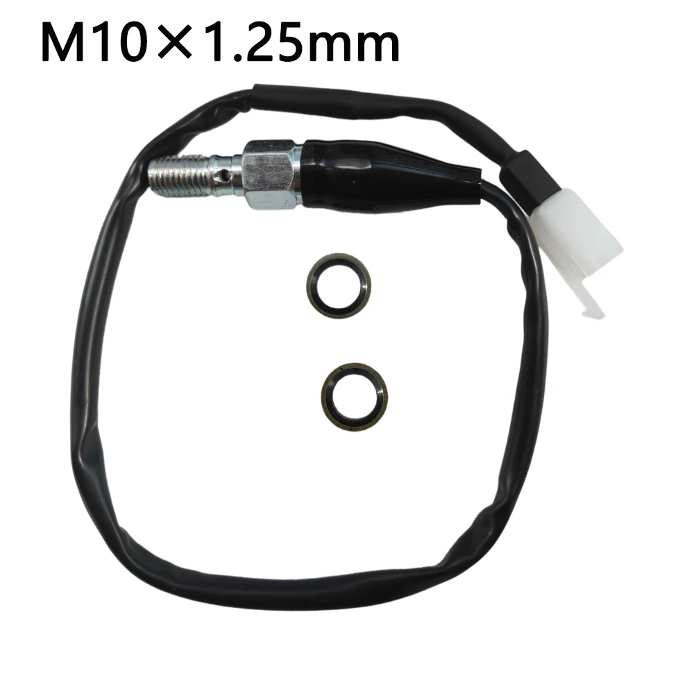 M10 1,00mm 1,25mm Hydraulischer Bremslichtschalter Motorrad Universeller Rücklicht-Drucksensor Ersatz – Detail 5