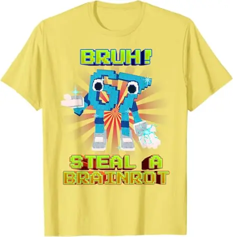 Bruh 67 ستة سبعة 6-7 مضحك Brainrot ميمي للمراهقين الكبار تي شيرت Y2k الفن الملابس الجمالية الجدة هدية روح الدعابة قائلا المحملة