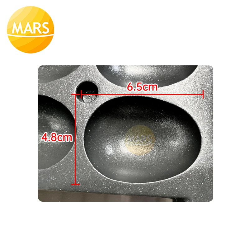 Nova chegada ovo máquina de waffle ovo ganso forma waffle fabricante de ferro ovo-forma bolo baker grill