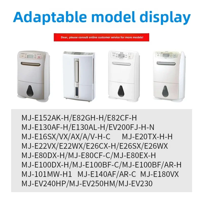 Adatto per deumidificatore MJ-E82CF/GH-H filtro agli ioni d'argento, elemento filtrante E140AF/AR-C