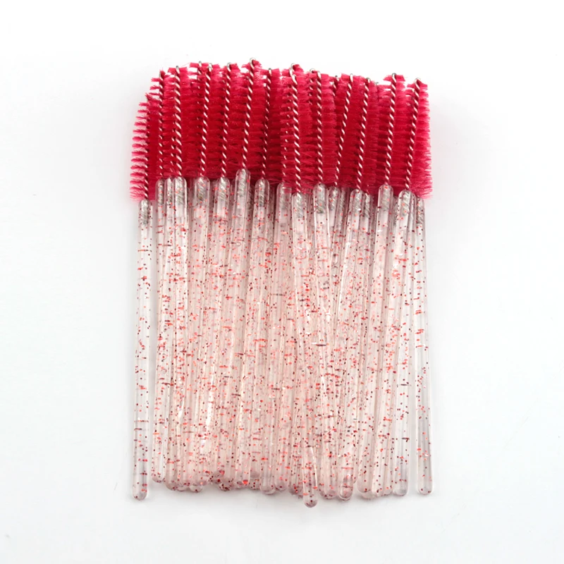5/50 Pcs Eye Lash Brushes Eyebrow Brush False Eyelashes Extension Tools Mascara Wands Applicator Spoolers Lashes Cosmetic Tool