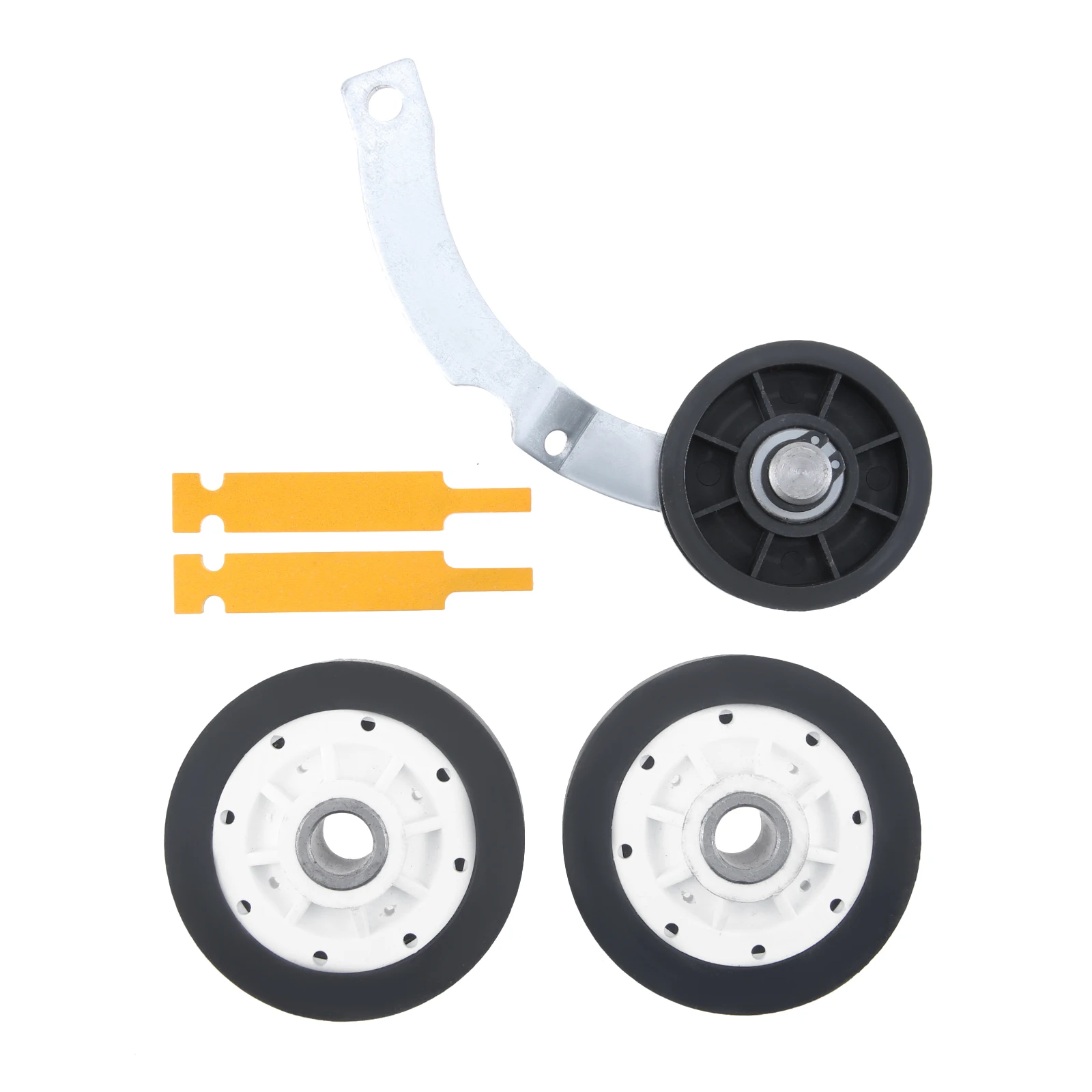 1 set Dryer Repair Kit Drum Glide 37001298, Idler Pulley 37001287, Drum Roller 37001042 Fit For Whirl-Pool Maytag Amana Dryers