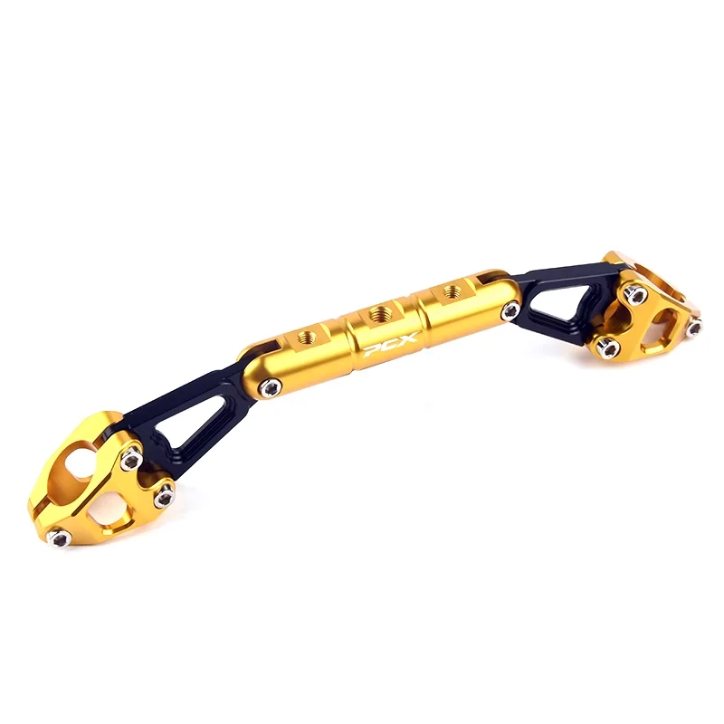 Para HONDA PCX 125 150 160 PCX125 PCX150 PCX160 extensor de manillar de barra transversal de motocicleta soporte de lámpara de luz soporte de teléfono soporte GPS