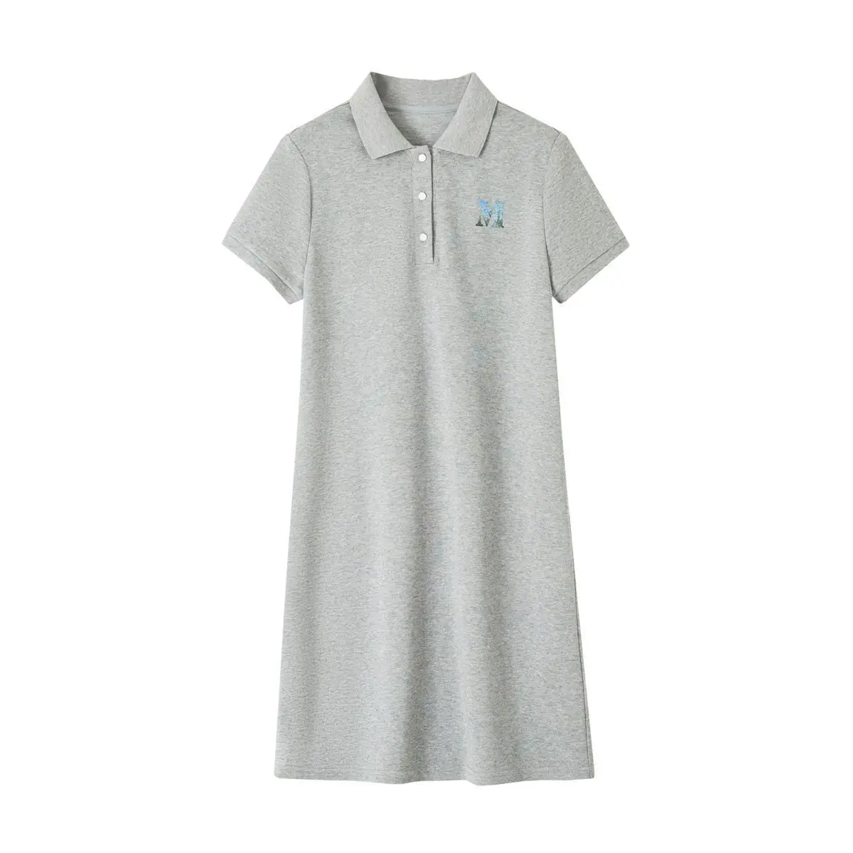 Jupe décontractée pour femme, nouvelle collection été, ample, style A, jupe courte, t-shirt, style français, bouton, taille mi-haute, imprimé