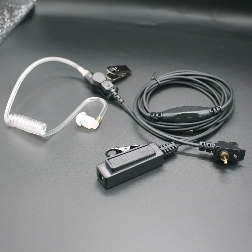 Earpiece for MTH850 MTP850 Earphone Air Tube Earpiece PTT for Motorola two way Radio MTH600 MTH650 MTH800 walkie talkie Headset