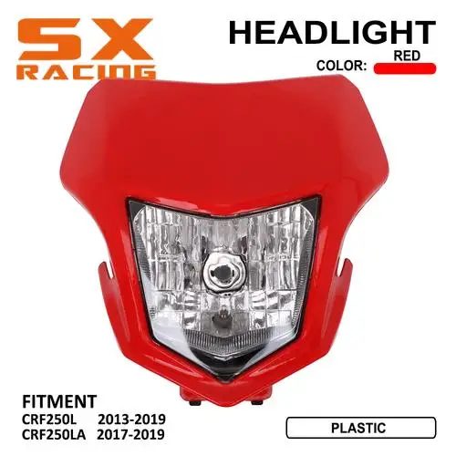 Motorcycle Accessories Headlight Fairing Headlamp For HONDA CRF250LA CRF250L 2013 2014 2015 2016 2017 2018 2019  Head Light Lamp