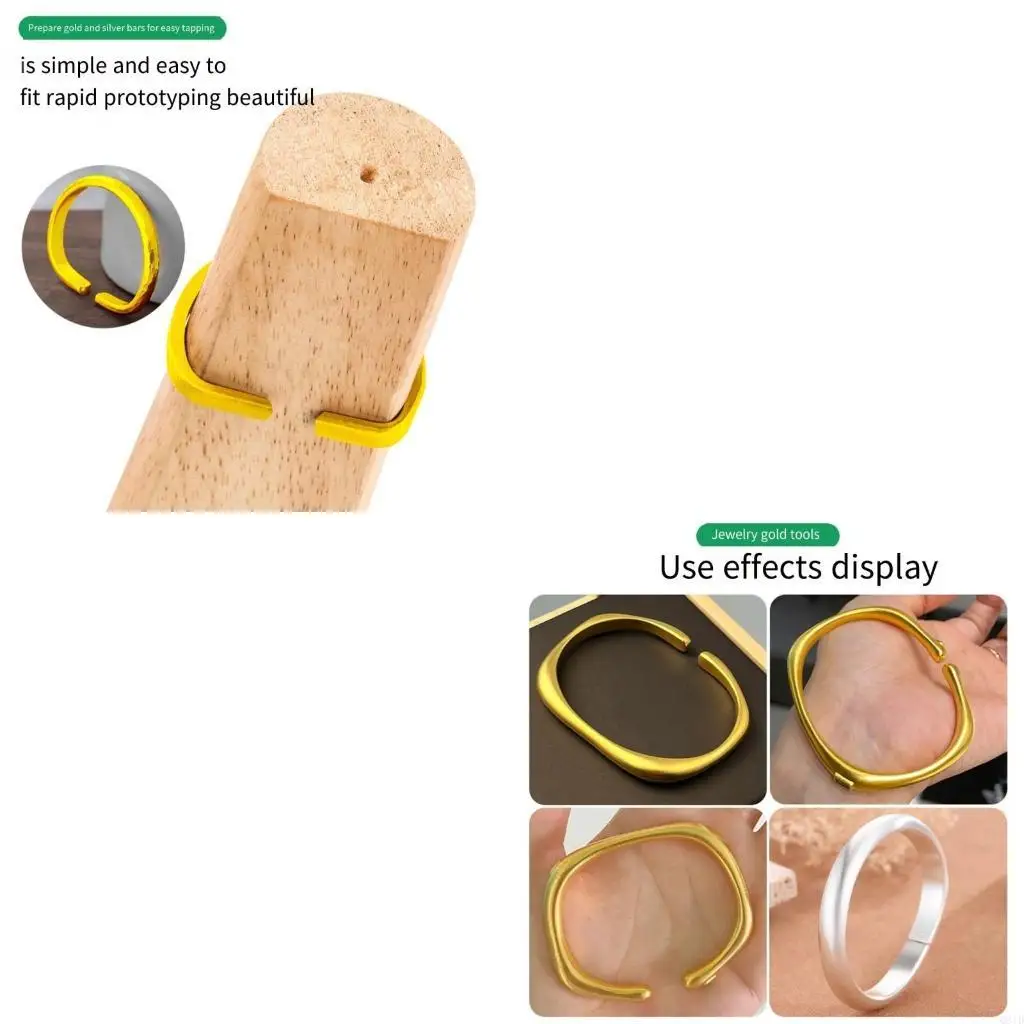 

Универсальная деревянная оправка для коррекции деформированных браслетов, ювелирных изделий, инструмент для деформации