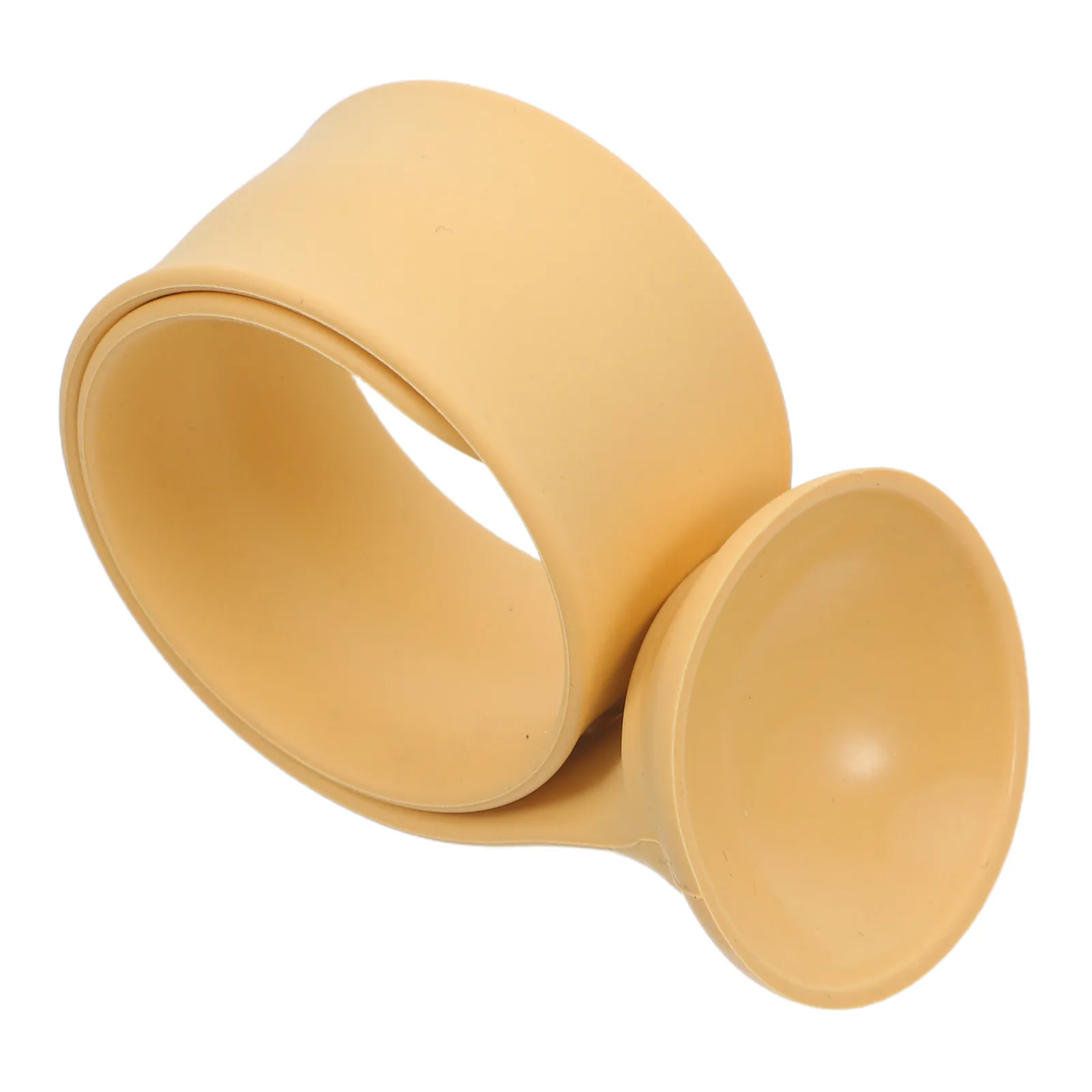 Soporte de silicona anticaída con ventosa y anillo de sujeción para tarros de especias y salsas, organizador de almacenamiento invertido para refrigerador y cocina