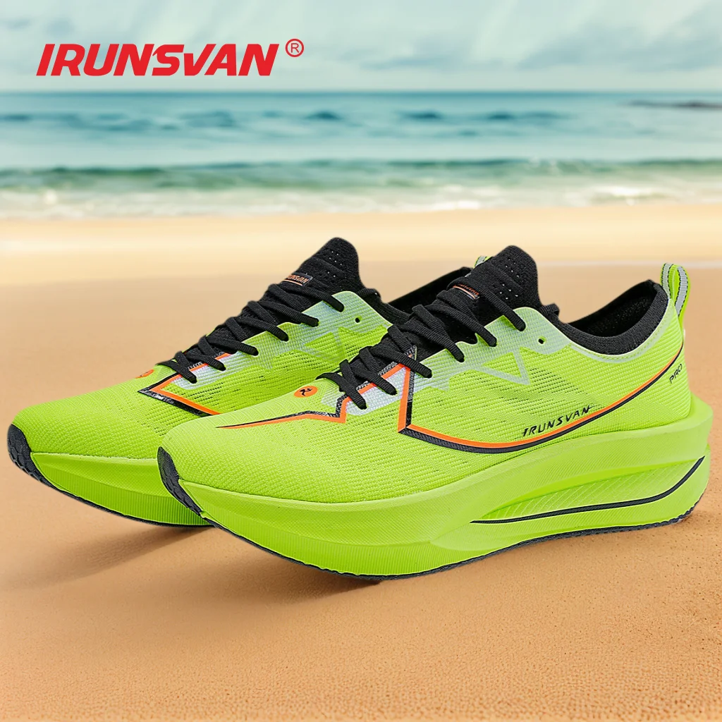 

IRUNSVAN Rapid 5.0 Prro Marathon Running Shoes Men's Carbon Plate Breathable and Shock Absorbed Outdoor Sports Shoes
