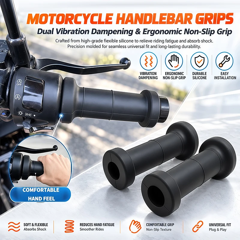 22MM NEW Motorcycle Handlebar Grips For YAMAHA TMAX500 T-MAX 500 530 560 XMAX300 X-MAX 125 250 XMAX 300 400 Tracer9 Tenere700