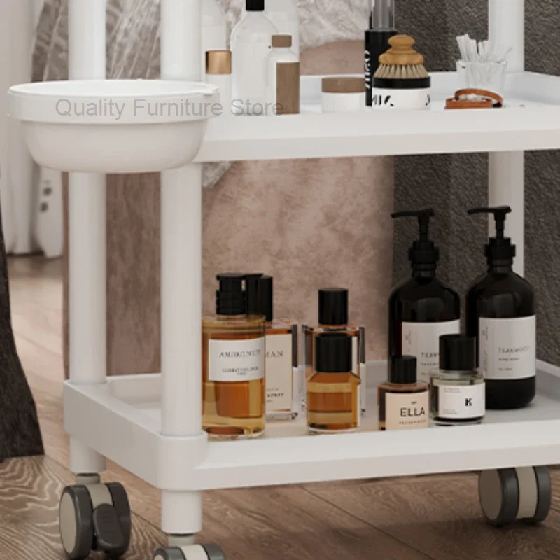 Recepção Lash Nail Salon Trolley, Beleza Rolando, Luxo, Trabalho Moderno Móveis, RR50ST