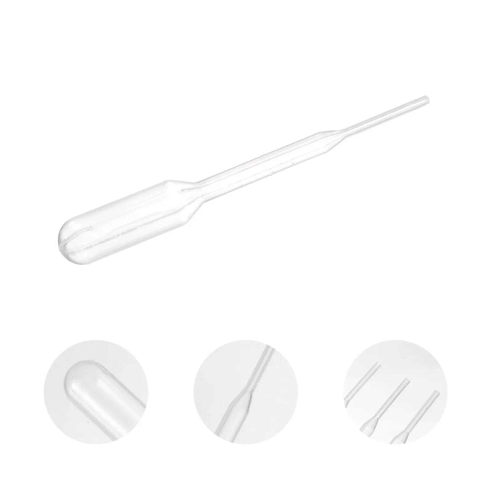 

100Pcs 0.2ml Soft Pliable Plastic Transfer Pipettes Graduated Droppers Ideal for Essential Oils Fragrance Blending