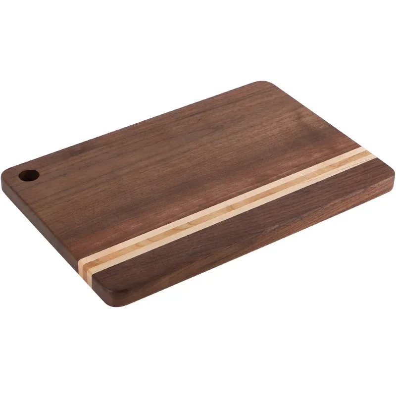 Solid Walnut Wooden Cutting Boards Nature Chopping Board Chopping Block Tool Wooden Cutting Board for Kitchen Hot Kitchen Stuff