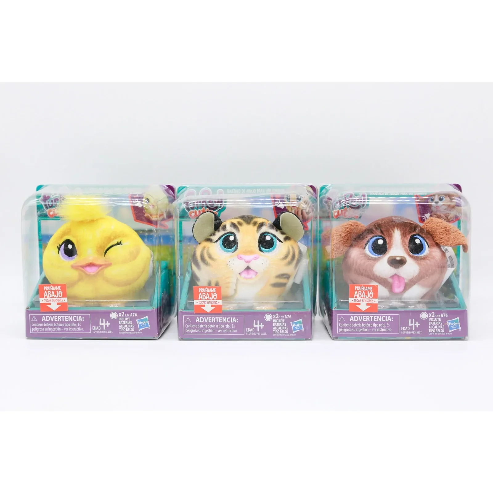 Hasbro FurReal Cuties elektroniczne zwierzę tygrys szczeniak pisklę brzmi wypchana pluszowa lalka zabawka prezenty urodzinowe dla dzieci