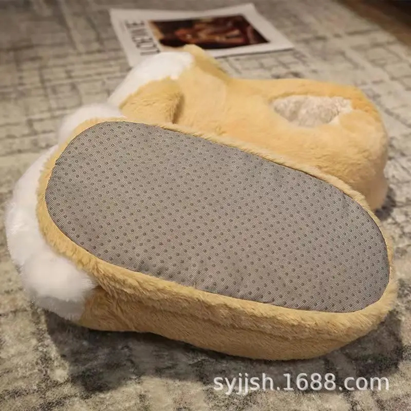 Cuddle Cute Hamster Slipper for Women Winter Autumn Plush Warm Bedroom Cloud Shoes Family Slipper Woman Kawaii Animals Slippers