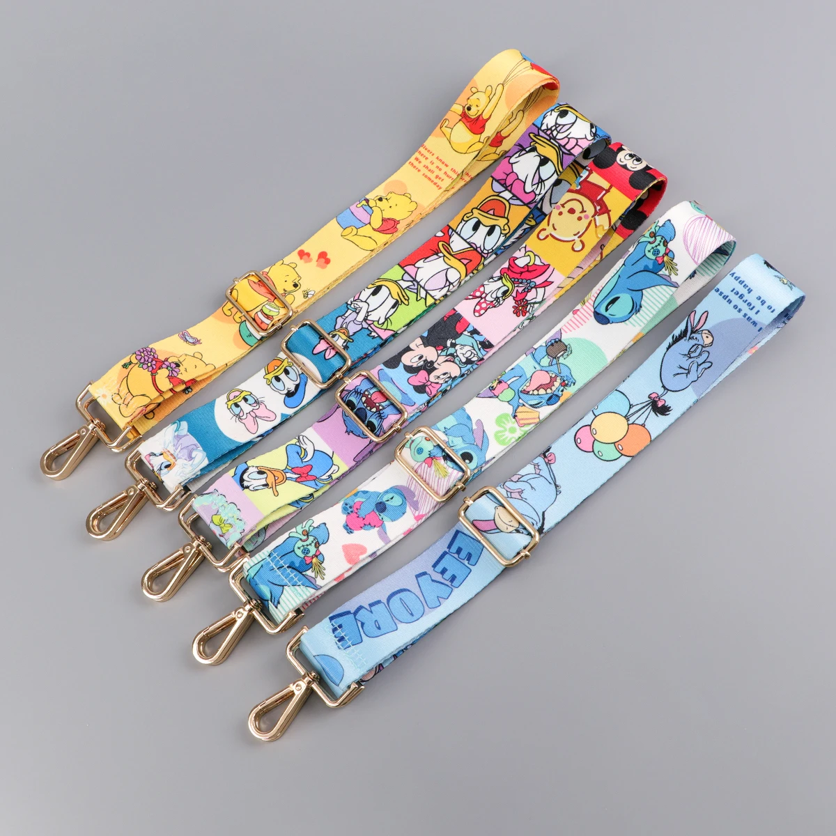 Cartoon Stitch Tas Riem Vrouw Bandjes Voor Crossbody Messenger Schoudertas Accessoires Schattige Eend Verstelbare Riemen Bandjes