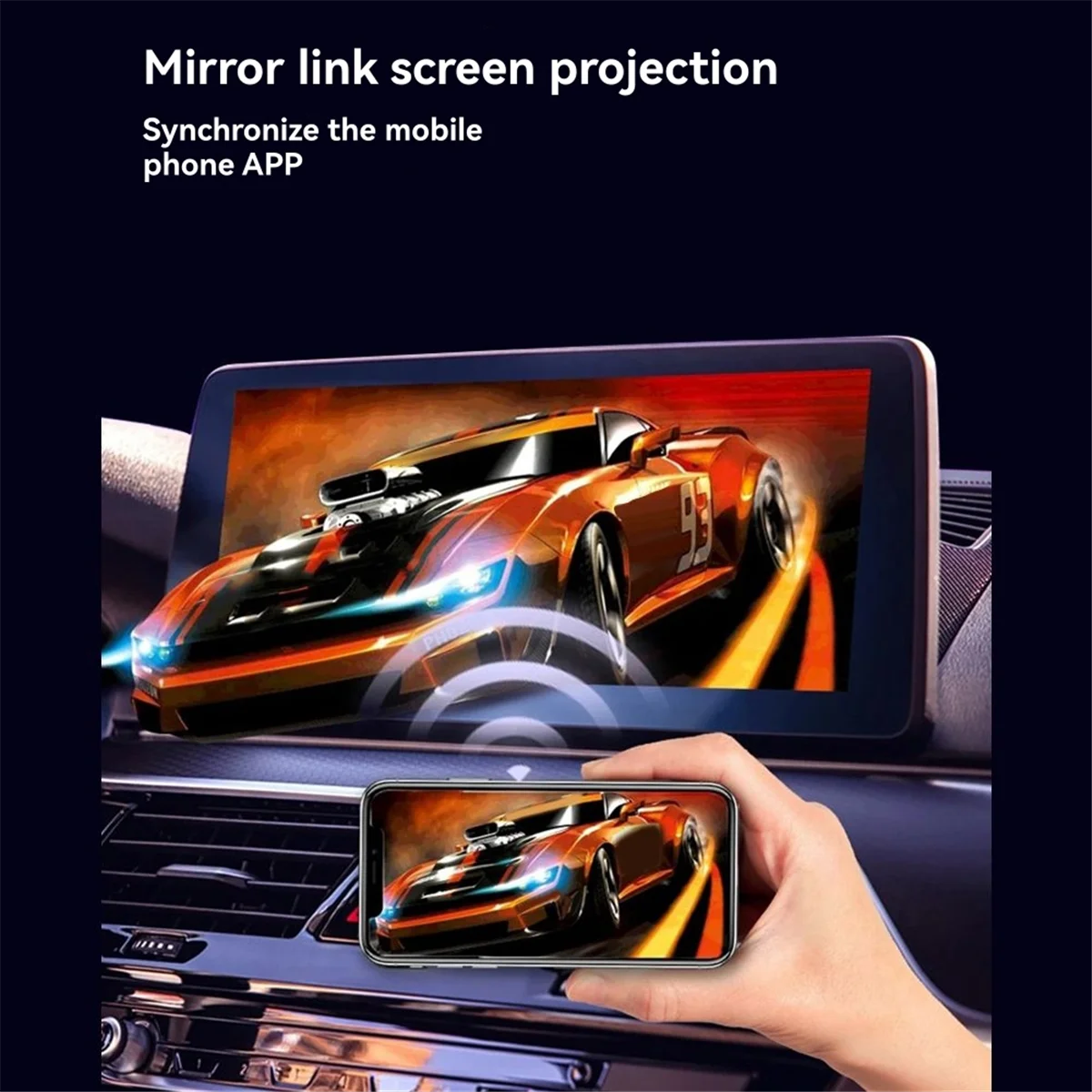 

【New User Coupon】2in1 CarPlay USB Adapter Mirror Link Android Auto Bluetooth 5.0 Wired to Wireless CarPlay Plug and Play