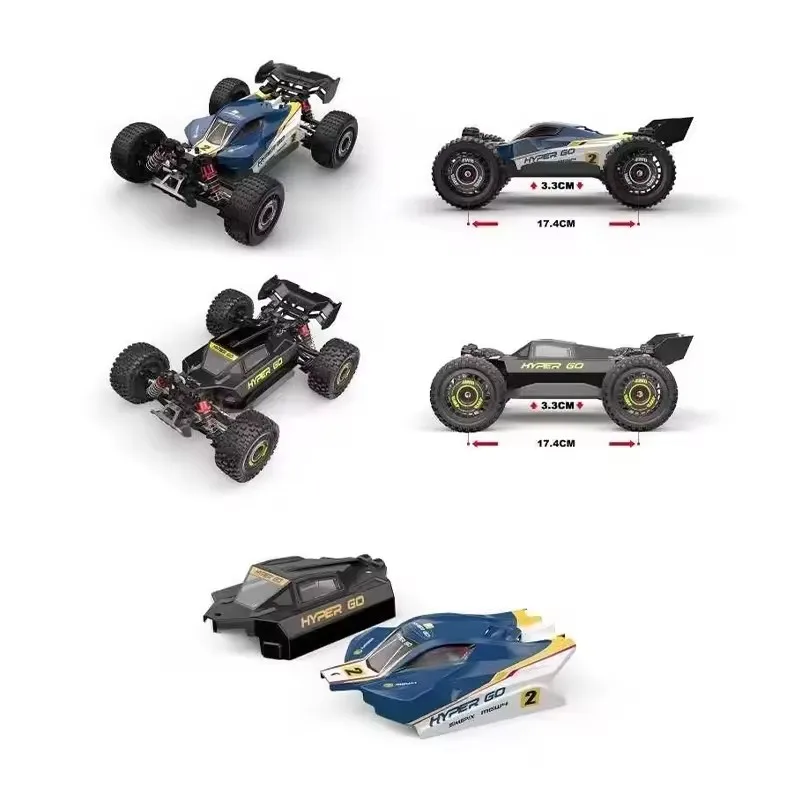 90KM/H Brushless Rc Car 1:16 All-Terrain Off-roading RC Drift Racing 4WD Brushless ESC Metal Transmission Remote Control Car Toy