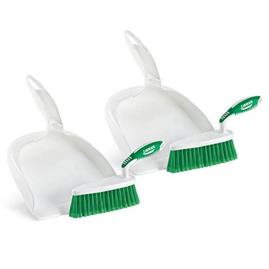 

Libman Dust Pan and Brush Set Portable Cleaning Brush Mini Broom and Dustpan Handheld 2-Pack