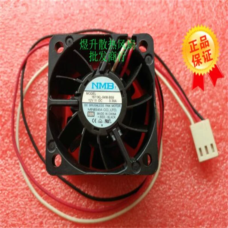 

Original 4028 1611KL-04W-B59 DC12V 0.39A 40*40*28mm three-wire server fan