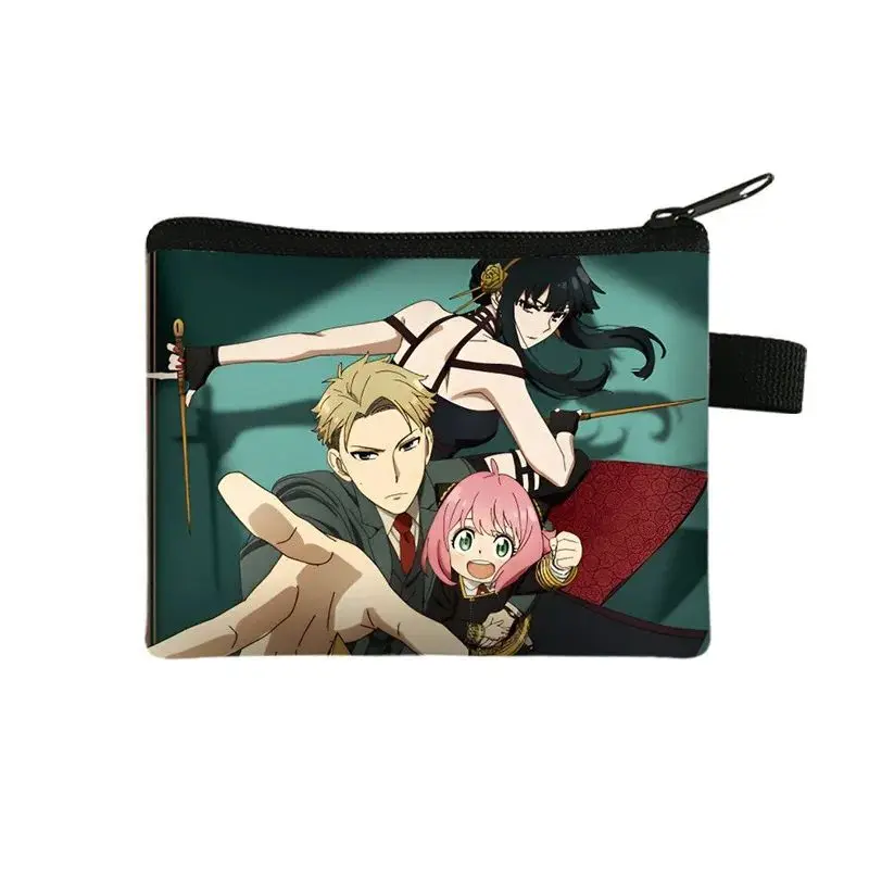 Spy X Family Aniya Portable Purse Coin Key Storage Bag Clutch Student Gift Anime