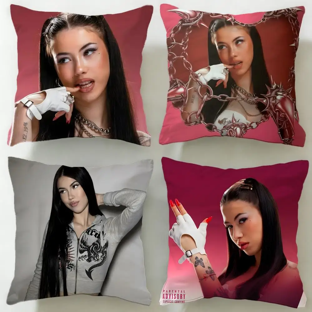 Popular Fashion Brand Anna Pepe Cushion Cover Soft & Easy-Wash Pillow Case – Versatile for Couch, Bed, Travel and Office