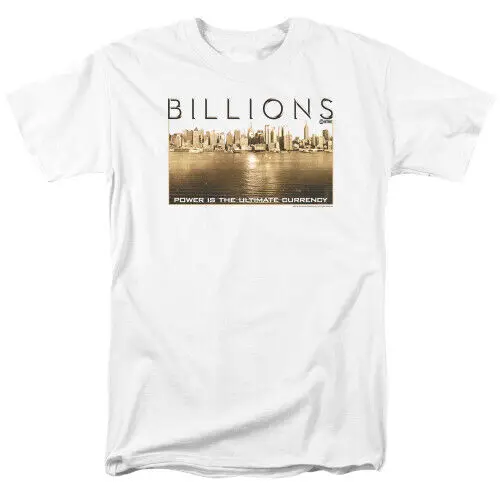 Billions Golden City Adult 18 1 T Shirt White