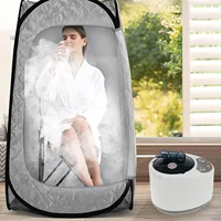 Nueva máquina vaporera de Sauna de 3L, generador de olla de vapor estadounidense de 1000W con protección, vaporizador de Sauna de gran capacidad para bañera, sala de Sauna