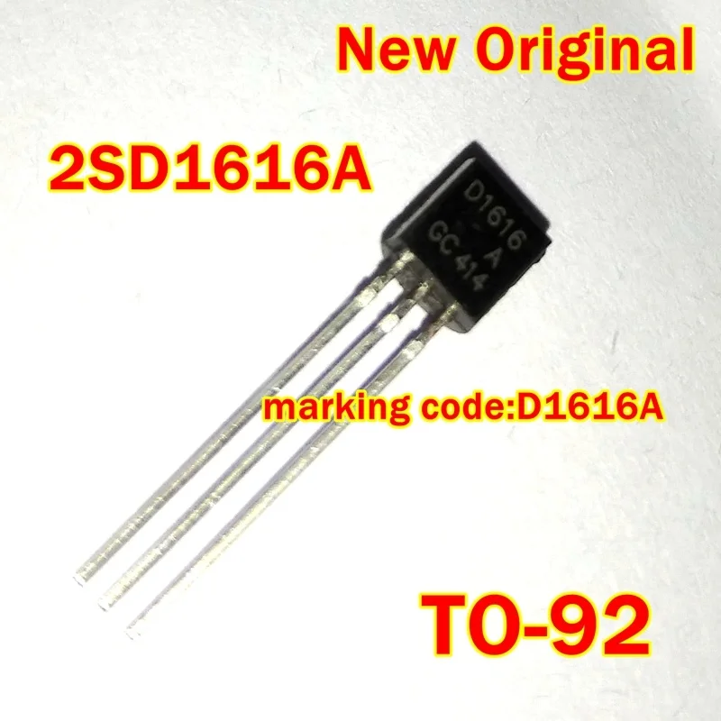 

5Pcs to 500Pcs 2Sd1616A To-92 New Original Marking Code:D1616A Npn Transistors 60V,1A