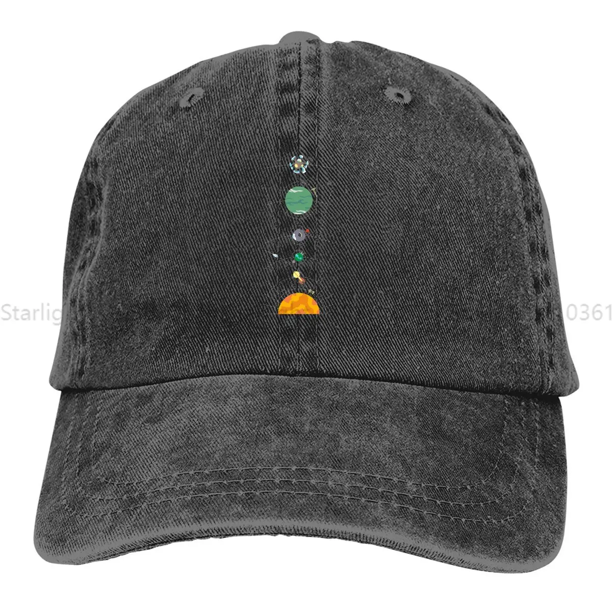 

Summer Cap Sun Visor Outer Wilds Hearthian System Map Hip Hop Caps 3 Body Problem Cowboy Hat Peaked Hats