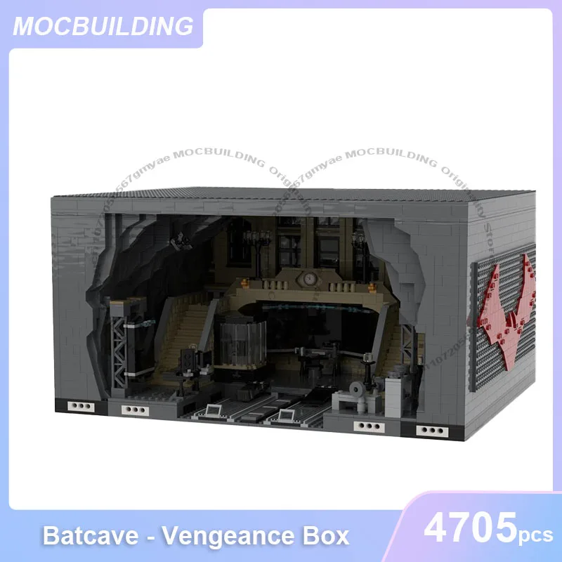 

Terminus Batcave - Vengeance Box MOC Building Blocks DIY Assemble Bricks UCS Creative Display Educational Toys Gifts 4705PCS