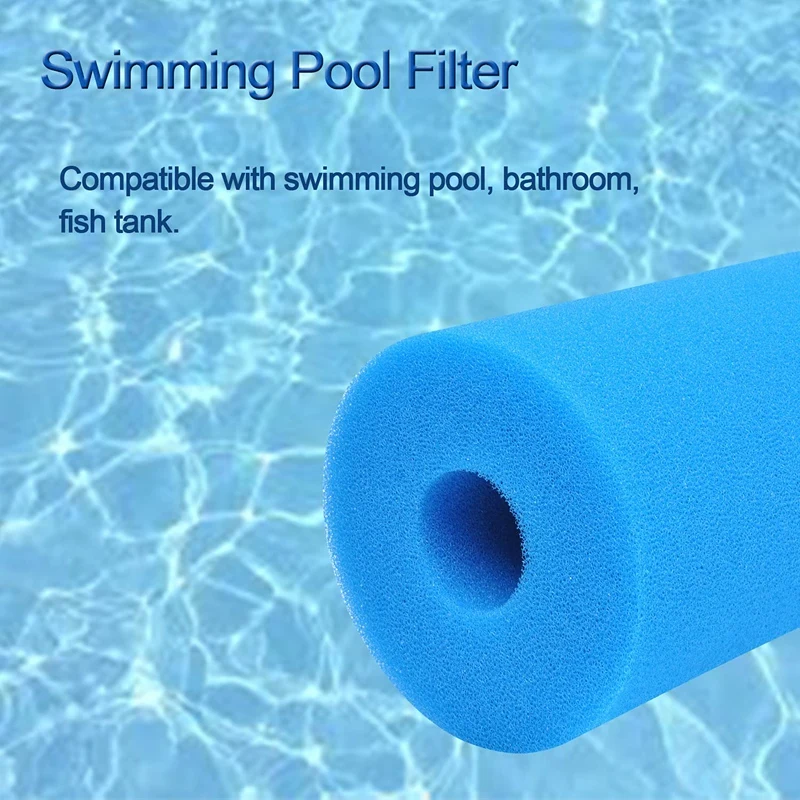 Губчатый фильтр для бассейна, многоразовый фильтр из пенопласта типа Intex B, аксессуары для бассейна