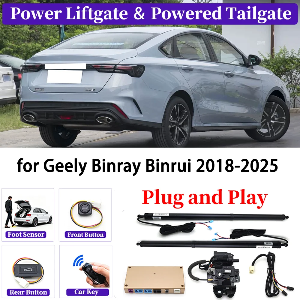 

for Geely Binray Binrui 2018-2025 OEM Upgrade Car Automatic Power Liftgate Kit Smart Auto Electric Tailgate System Plug and play