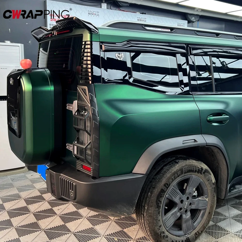 Venom Green Car Sticker Vinyl Wrap for Car Air-release Technology Motorcycle Adhesive Vinyl Waterproof Vehicle Decoration Decals