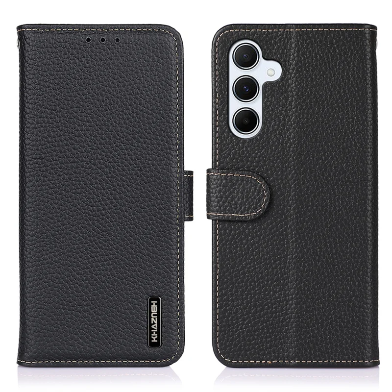 

Genuine Leather Case For Samsung Galaxy A55 5G Case Flip Wallet Stand Phone Bag Cover For Samsung A55 A 55 Cover Case