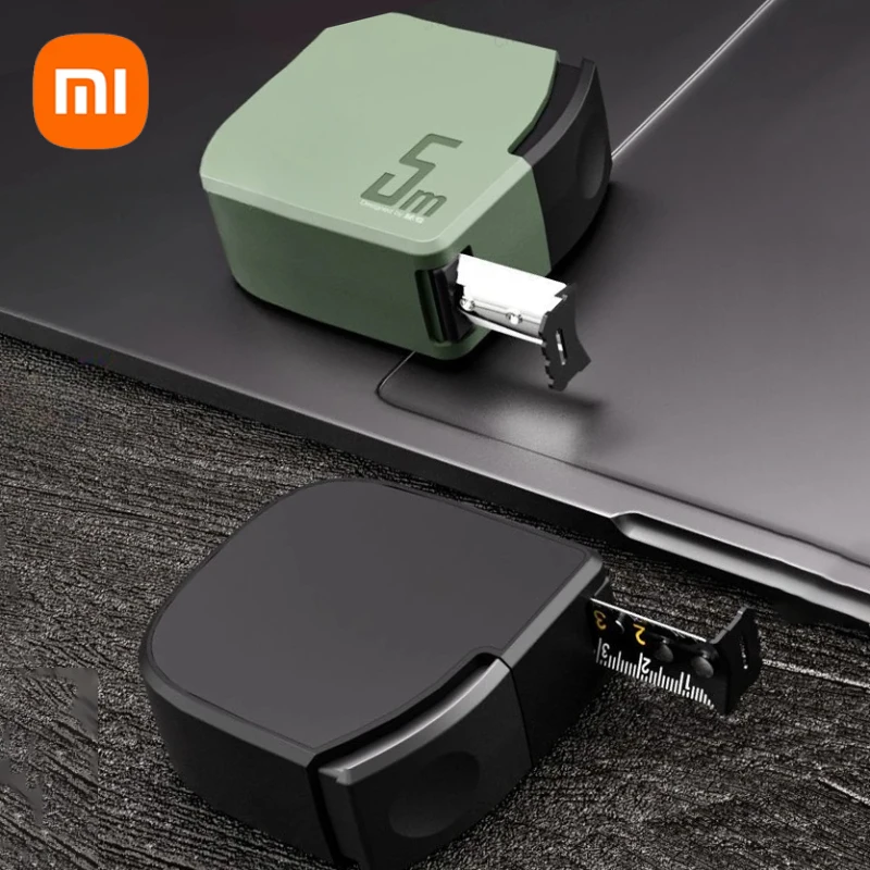 Xiaomi-fita Métrica de Aço Multifuncional Medida para Trabalhar Madeira Ferramentas de Medição Portáteis Espessado Alta Precisão 3m 5m