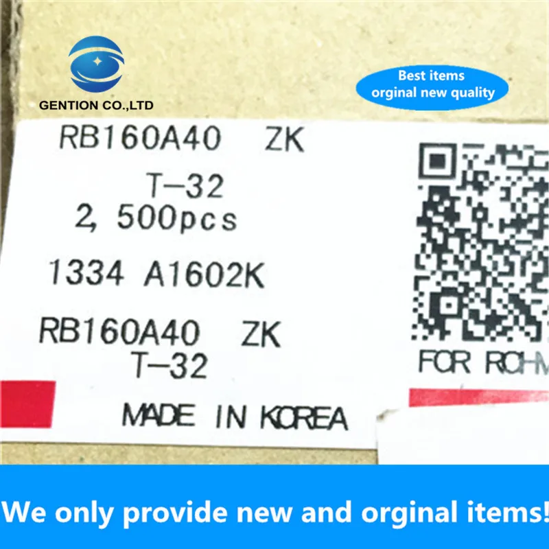 20PCS 100% New original RB160A40 T-32 ZK Schottky diode 1A 40V imported lead-free original Roma R-1 for SB040