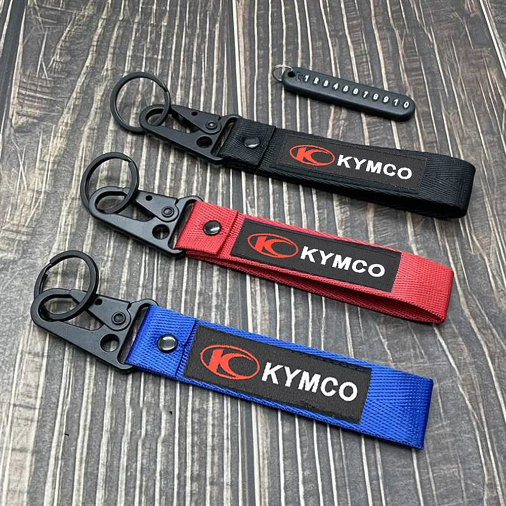 

Motorcycle Accessories Key Chain Keychain For Kymco Super K XCT RSK AK Dink Agility Downtown CV3 400i 300i 125i 550 400 125 50 9